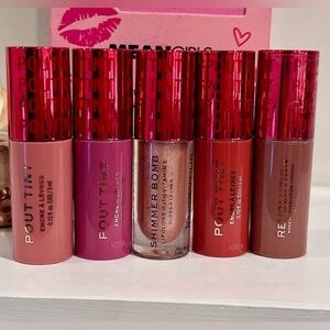 NWT Revolution MEAN GIRLS 5 pc BUNDLE- Lip Gloss Set